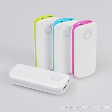 LED torch external mobile charger with Sanyo cell and Samsung cell